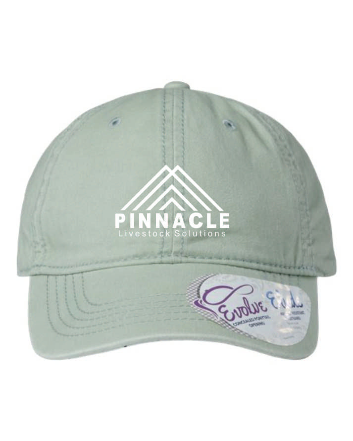 Pinnacle - Women's Pigment-Dyed with Fashion Undervisor Cap with Embroidered Logo