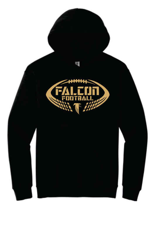 Falcon Football Black Hoodie