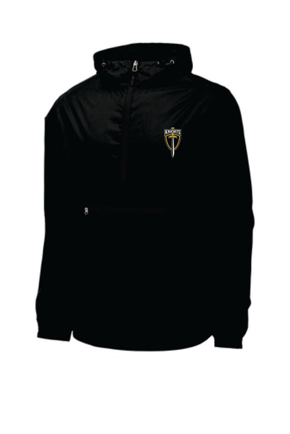 Northeastern Embroidered Windbreaker Pullover