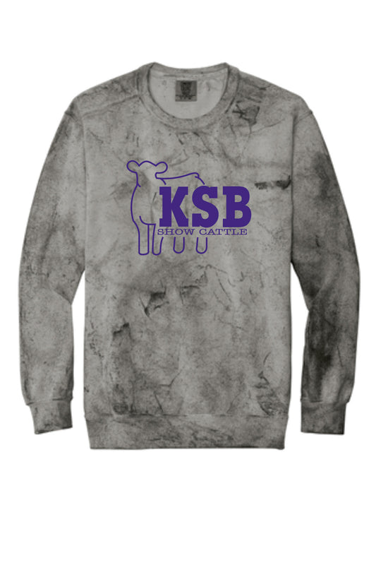 KSB Comfort Colors Heavyweight Color Blast Crewneck Sweatshirt