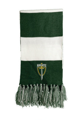 Knights Embroidered Scarf